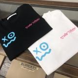 Off White Classic Arrow Logo Printed T-shirt Couple Loose Casual Short Sleeve