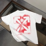 Off White Classic Arrow Logo Printed T-shirt Couple Loose Casual Short Sleeve