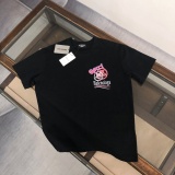Balenciaga x Gucci Fashion Logo Printed T-shirt Couple Loose Casual Short Sleeve