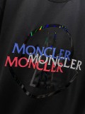 Moncler 26SS Classic Foam Logo Printed T-shirt Unisex Loose Casual Short Sleeve