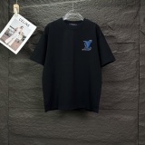 Louis Vuitton 26SS Fashion Heavy Industries Embroidered Logo T-shirt Unisex Casual Versatile Short Sleeve