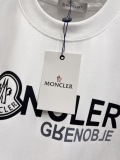 Moncler 26SS Classic Foam Logo Printed T-shirt Unisex Loose Casual Short Sleeve