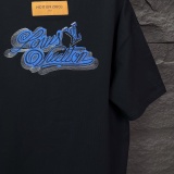 Louis Vuitton 26SS Fashion Heavy Industries Embroidered Logo T-shirt Unisex Casual Versatile Short Sleeve