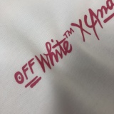 Off White Classic Arrow Logo Printed T-shirt Couple Loose Casual Short Sleeve