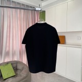 Prada Classic Logo Printed T-shirt Couple Loose Casual Short Sleeves