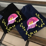 Louis Vuitton Fashion Logo Printed T-shirt Couple Loose Casual Short Sleeve