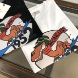 Moncler New Fashion Printed Short Sleeve Couple Versatile Casual T-shirt