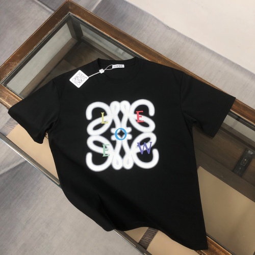 Loewe New Fashion Logo Printed Short Sleeve Couple Versatile Casual T-shirt