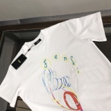 Fendi New Fashion Personalized Letter Printed Short Sleeve Couple Versatile Casual T-shirt