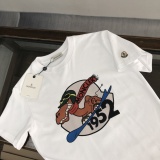 Moncler New Fashion Printed Short Sleeve Couple Versatile Casual T-shirt