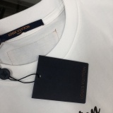 Louis Vuitton New Fashion Checkered Letter Printed Short Sleeve Couple Versatile Casual T-shirt