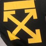 Off White Fashion Logo Arrow Printed Short Sleeve Unisex Casual Loose T-shirt