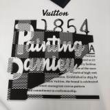 Louis Vuitton New Fashion Checkered Letter Printed Short Sleeve Couple Versatile Casual T-shirt