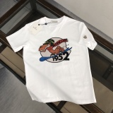 Moncler New Fashion Printed Short Sleeve Couple Versatile Casual T-shirt