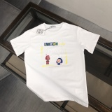 Loewe Fashion Cartoon Logo Printed Short Sleeve Couple Casual Loose T-shirt