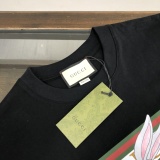 Gucci Fashion Rabbit Logo Printed Short Sleeve Unisex Casual Versatile T-shirt
