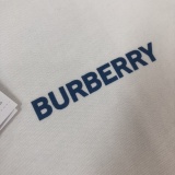Burberry Classic War Horse Logo Printed Short Sleeve Unisex Casual Loose T-shirt