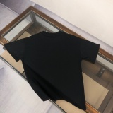 Prada Fashion Classic Triangle Logo Short Sleeve Unisex Casual Loose T-shirt