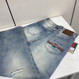 Gucci 26SS Classic Simple Versatile Casual Wash Straight leg Jeans