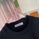 Dior Classic Logo Printed Simple Short Sleeve Couple Casual Loose T-shirt