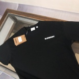 Burberry Classic War Horse Logo Printed Short Sleeve Unisex Casual Loose T-shirt