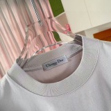 Dior Classic Logo Printed Simple Short Sleeve Couple Casual Loose T-shirt