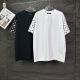 Louis Vuitton 26SS Fashion Embroidered Logo T-shirt Unisex Casual Versatile Short Sleeve