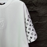 Louis Vuitton 26SS Fashion Embroidered Logo T-shirt Unisex Casual Versatile Short Sleeve