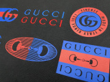 Gucci Classic Embroidered Logo T-shirt Couple Casual Versatile Short Sleeve