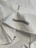 Chrome Hearts Sanskrit Printed Pocket Short Sleeved Shirt Cotton Fabric Leisure Fashion