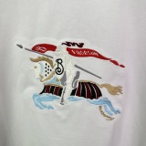 Burberry 26SS Classic Embroidered War Horse Logo T-shirt Unisex Casual Versatile Short Sleeve