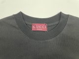 Gucci Classic Embroidered Logo T-shirt Couple Casual Versatile Short Sleeve