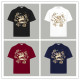 Dior Fashion Floral Pegasus Logo Printed T-shirt Couple Casual Versatile Short Sleeve