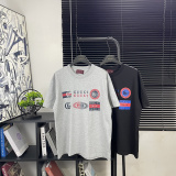 Gucci Classic Embroidered Logo T-shirt Couple Casual Versatile Short Sleeve