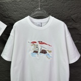 Burberry 26SS Classic Embroidered War Horse Logo T-shirt Unisex Casual Versatile Short Sleeve
