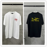 ARC'TERYX 26SS Classic Plush Logo Printed T-shirt Couple Casual Versatile Short Sleeve