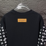 Louis Vuitton 26SS Fashion Embroidered Logo T-shirt Unisex Casual Versatile Short Sleeve