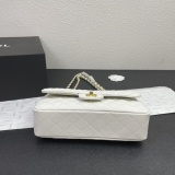 Chanel Fashion CC Leather Diamond Grid Chain Shoulder Bag Crossbody Bag Size: 25.5 x 17.5 x 7 CM
