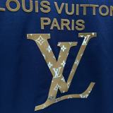 Louis Vuitton 26SS Classic Logo Printed T-shirt Couple Casual Versatile Short Sleeve