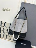 Chanel Retro Vintage Versatile Diamond Grid Chain Diagonal Cross Tote Bag Shopping Bag Size: 33 x 29 x 11 CM