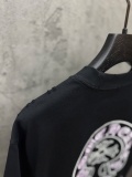 Chrome Hearts 26SS Fashion Embroidery UV Color Change T-shirt Unisex Casual Versatile Short Sleeve