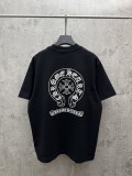 Chrome Hearts 26SS Fashion Embroidery UV Color Change T-shirt Unisex Casual Versatile Short Sleeve