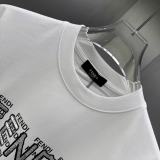 Fendi 26SS Fashion Logo Printed T-shirt Unisex Casual Versatile Short Sleeve