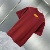 Louis Vuitton 26SS Classic Logo Printed T-shirt Couple Casual Versatile Short Sleeve