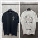 Chrome Hearts 26SS Fashion Heavy Industry Patch T-shirt Unisex Casual Versatile Short Sleeve