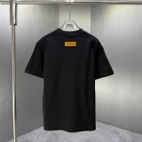 Louis Vuitton 26SS Classic Logo Printed T-shirt Couple Casual Versatile Short Sleeve