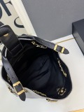 Chanel Retro Vintage Versatile Diamond Grid Chain Diagonal Cross Tote Bag Shopping Bag Size: 33 x 29 x 11 CM
