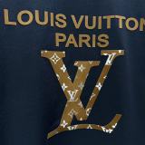 Louis Vuitton 26SS Classic Logo Printed T-shirt Couple Casual Versatile Short Sleeve
