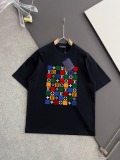 Louis Vuitton Classic Logo Printed T-shirt Unisex Casual Loose Short Sleeve