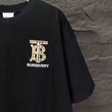 Burberry 26SS Classic Embroidered Logo T-shirt Couple Casual Versatile Short Sleeve